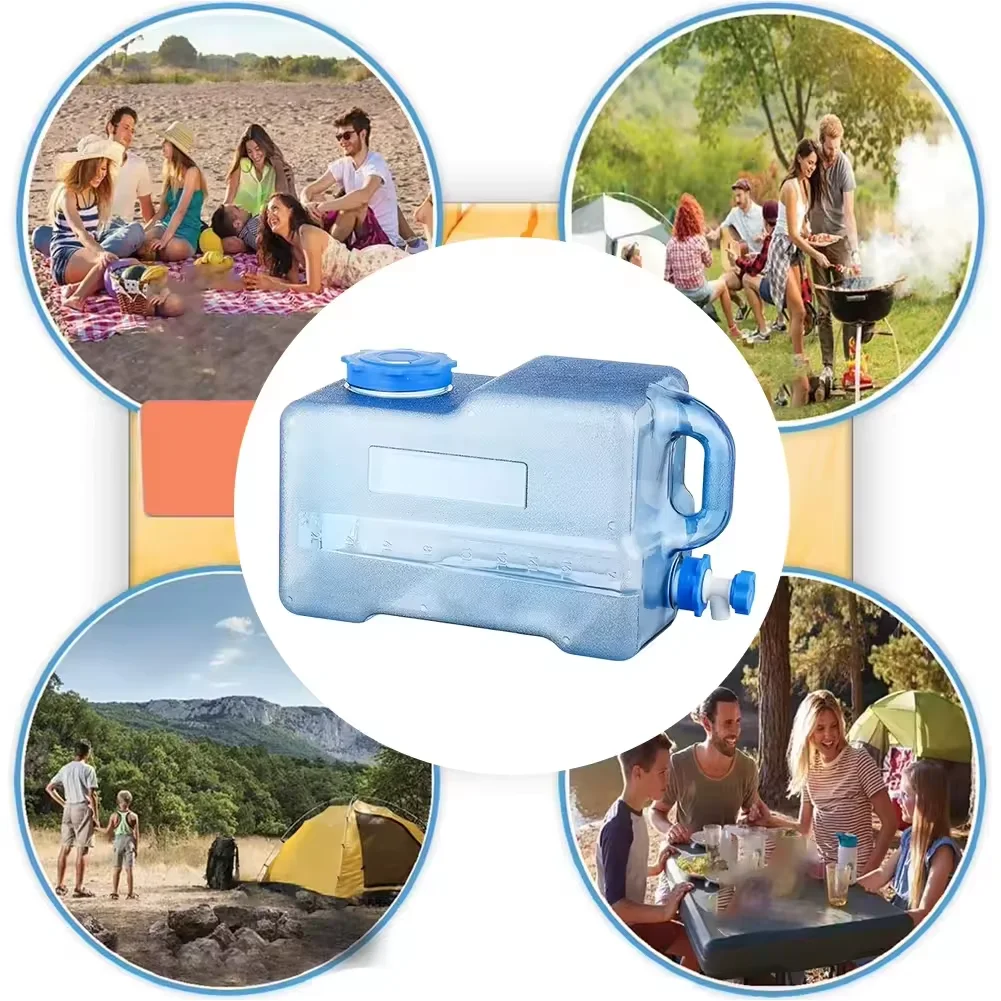 Hot Sale Camping Water Storage Carrier Jug BPA Free Water Container With Faucet