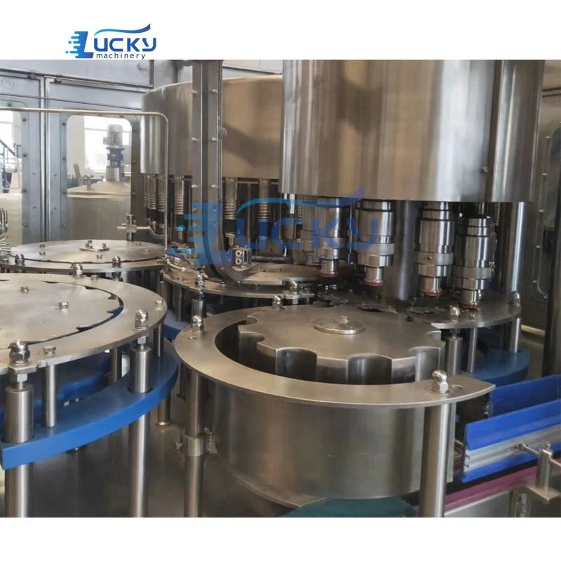 Complete Fruit bottle juice filling sealing machine / juice bottle liquid filling production