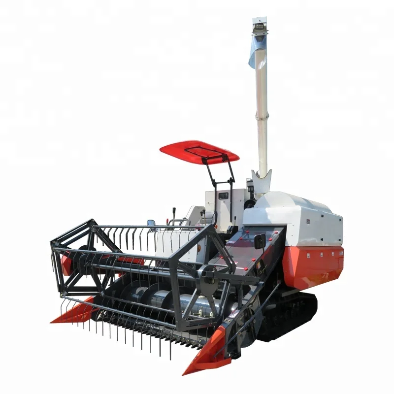 Wishope Good Price Tractor Paddy Mini Harvester for Sale in Indonesia