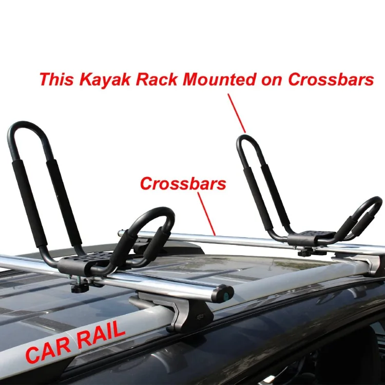 Suv Roof Rack Kayak Loader Canoe Carrier Car Roof Rack For Kayaks