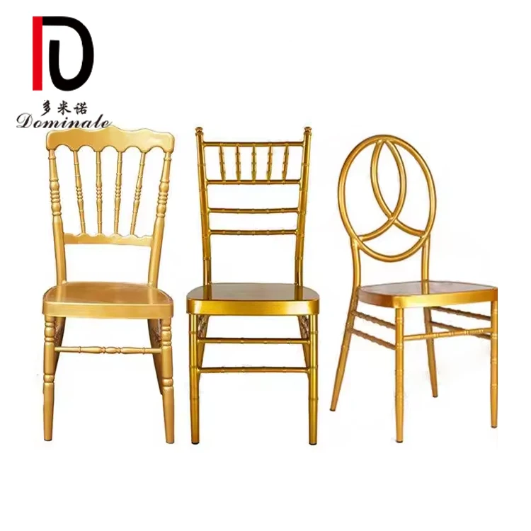 10 Years Manufacture Stackable Gold Metal Event Banquet Stacking Napoleon Phoenix Chiavari Chivari Tiffany Weddings Chairs