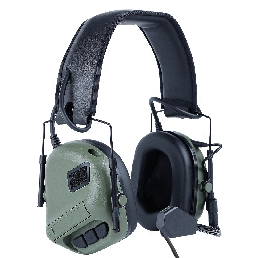 outdoor hunting Shooting Noise Canceling Voice Pickup headphones Electronic Hearing Protection Communication Tactical Headset