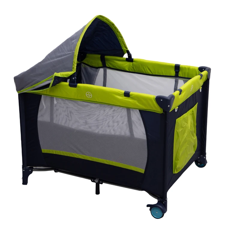 Toddle Bed One Minute To Installation With Removeable baby crib With Brake Wheels