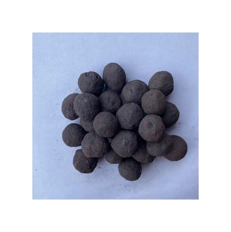 
 Uniform Particle Size Fe 62 Iron Ore Pellets Good Metallurgical Performance  