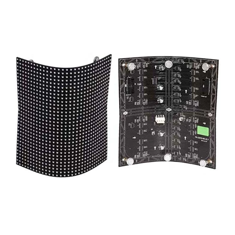 Soft p6 Flexible LED Screen Indoor Advertising Curved LED Wall Panel Round Circle