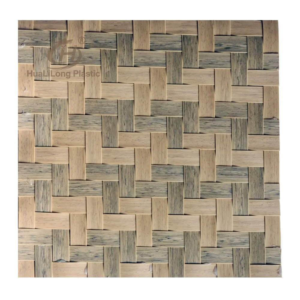 HLL Synthetic Woven Bamboo  sheet for ceiling