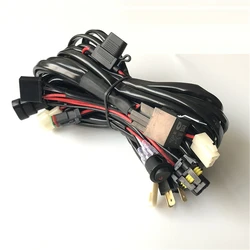 NEWWIND Led Headlamp Power Supply Reinforcement for Motorcycle Truck Car ATV UTV Relay Wiring Harness Kit for LED Fog Light Bar