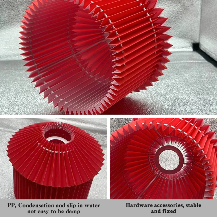 Hot Sale Shade Lamp Fabric Frame Wire Ring Kit DIY Light Material Pleated Lampshade for Table Floor and Pendant Lamp
