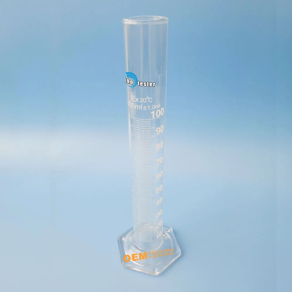 5Ml-2000Ml Laboratory Glass Measuring Cylinders 100Ml Measuring Cylinder
