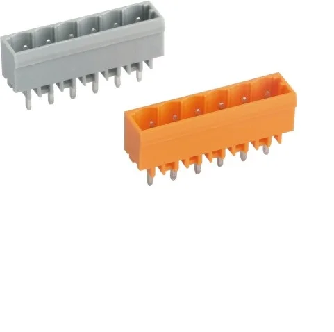 WANJIE 5.0mm 5.08mm pitch male pluggable pin header MCS Terminal Block WJ0402 0502