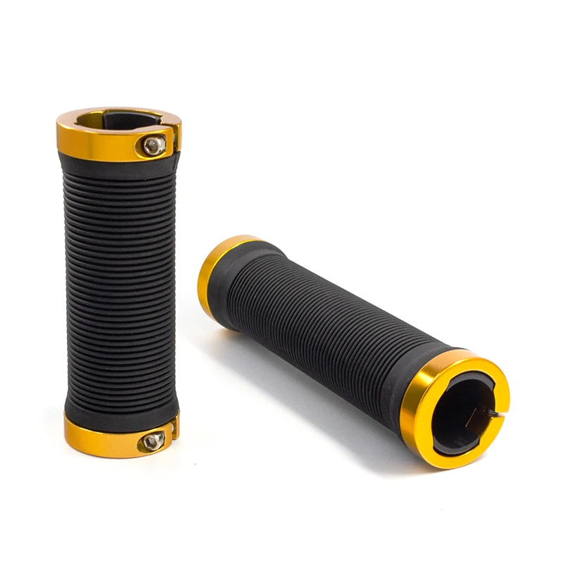 XH-G134BL wholesale kids bicycle accessories good price lock-on comfortable rubber  bmx bike grips