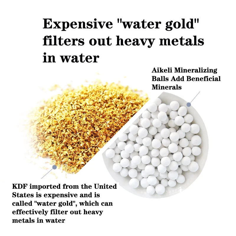 0.01um Ultrafiltration Kitchen Faucet Water Filter Purifier Universal Rotating Anti-splash Shower Water Purifier