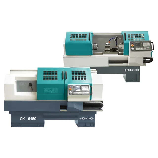 cnc lathe machine ck6150 flat bed  lathe cnc turning machine top manufacturing in China