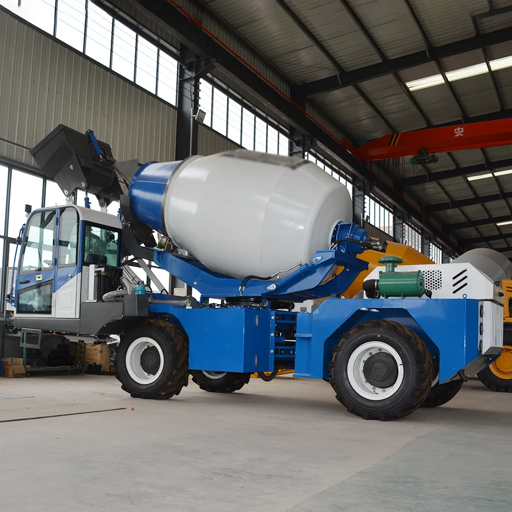 Automatic Water Self Loading Cement Mixer Truck Price Specifications With CE