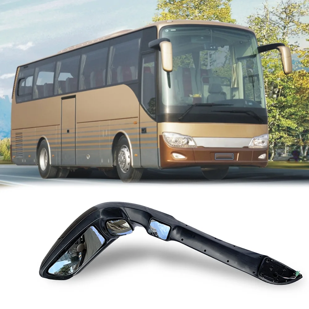 Factory Hot Selling New Products Auto Bus Parts SIde Mirrors Body For Yutong GT13 Bus Rearview Mirror Black kw385-ABS Bus Mirror