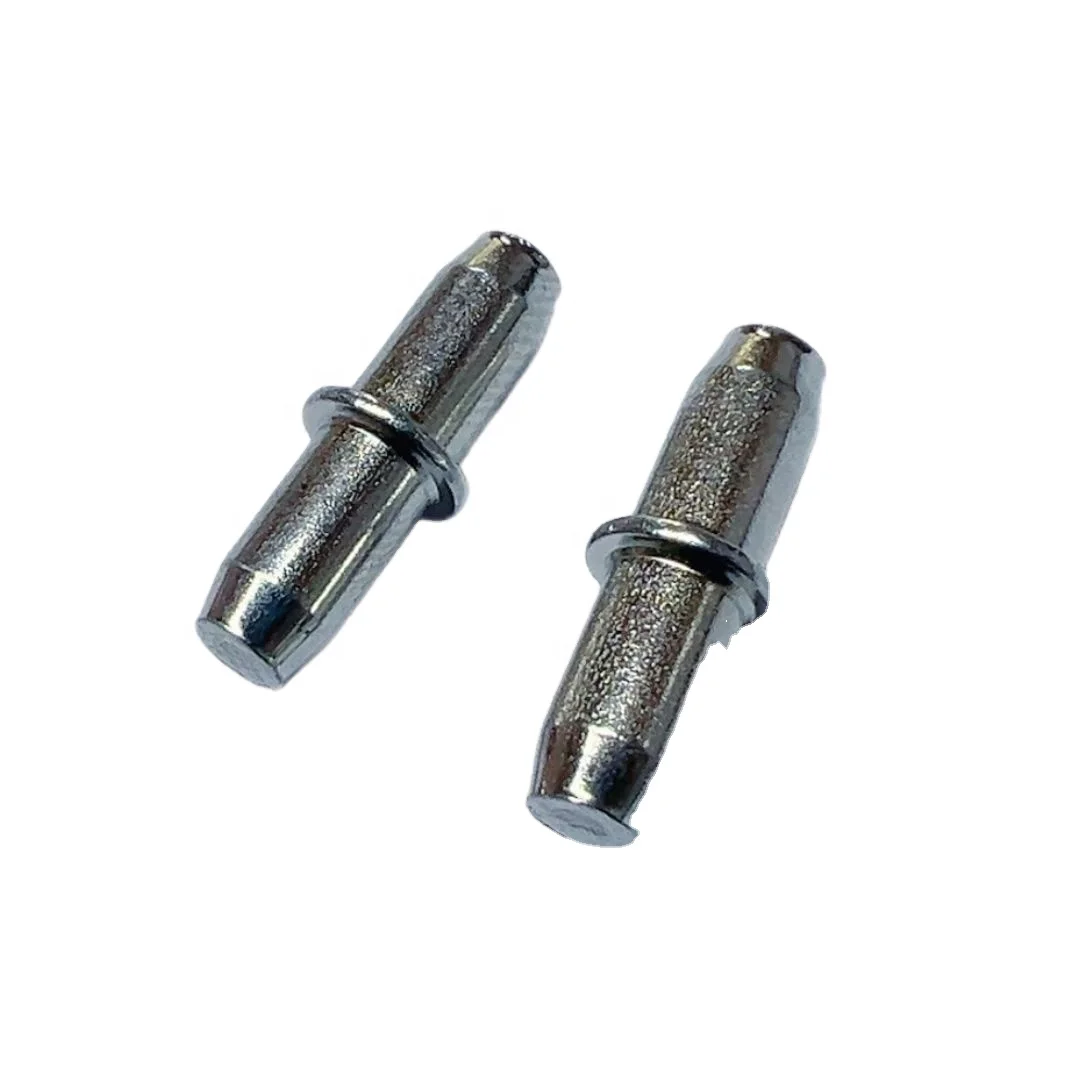 5mm Metal Center Shaft Laminate Nailing Brackets for Office Furniture Moveable Partition Dowel Cabinet Wall