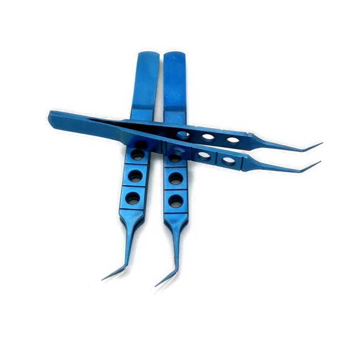 Хирургические офтальмологические глаза изогнутые медицинские щипцы