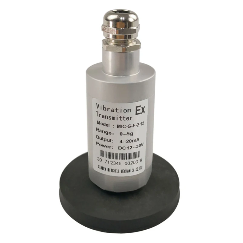 KH-HZD Высокая точность 4-20mA аналоговым выходом универсальный передатчик вибрации датчик вибрации rs485 modbus