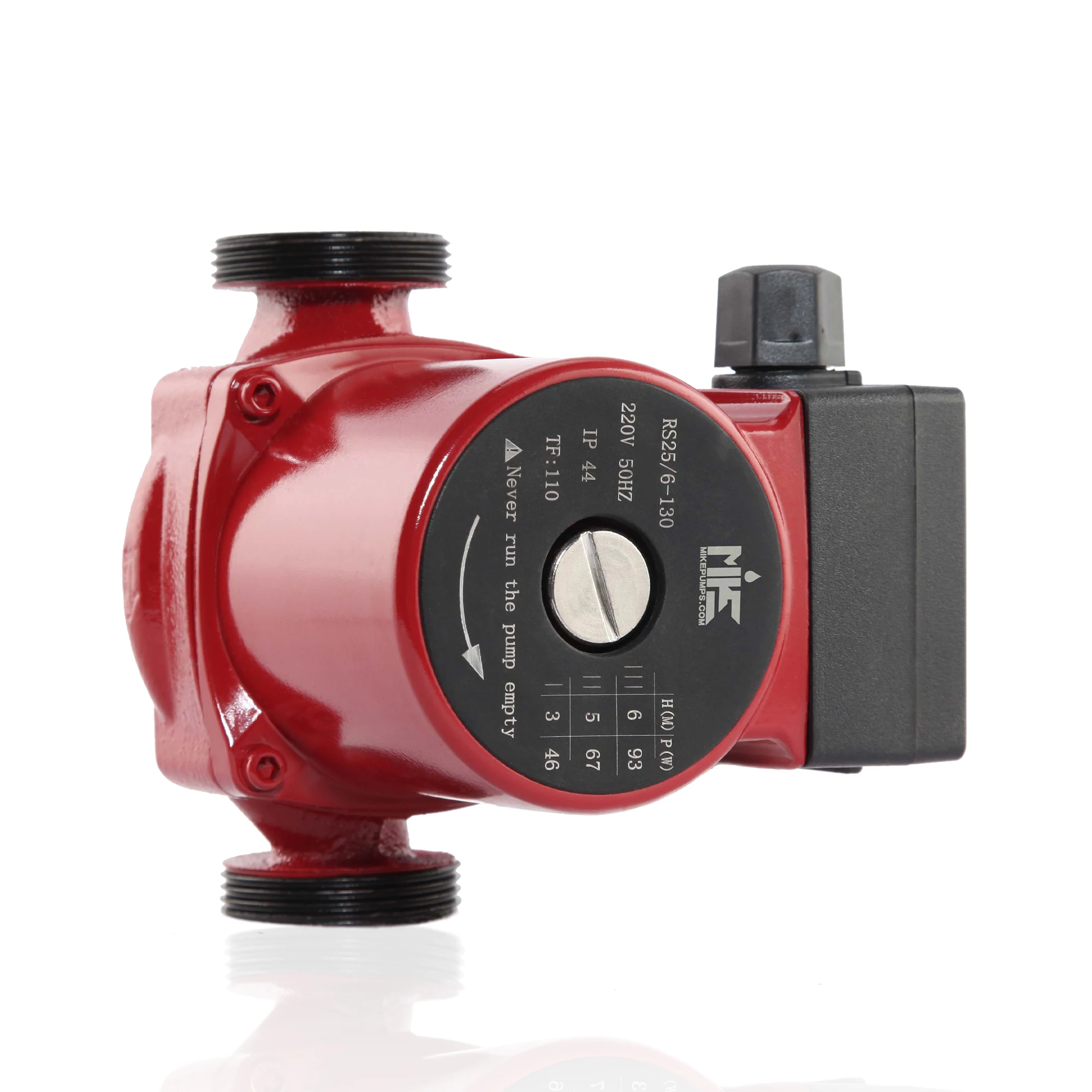 RS25-6-130 Small High Efficiency Hot Water Three Speed Circulation Smart Silent Boosting Pump Shield Pumps