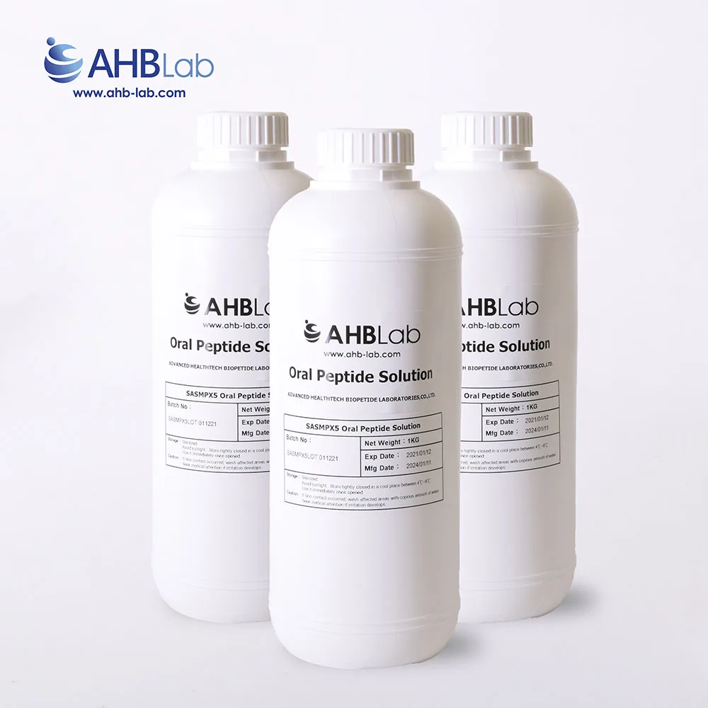 Bio-synthesis sleep-aid and anti-depression peptide solution for Health Food Supplement Use collagen peptides