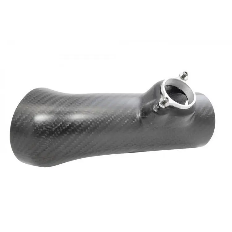 High Quality Carbon Fiber Mold Custom Carbon Fiber Intake Pipe Heat Resistant Carbon Fiber Curved Pipe