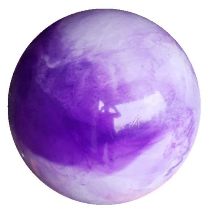 Customized eco-friendly Cloud Camouflage Exercise toning ball with different sizes for Yoga or Pilates and Fitness