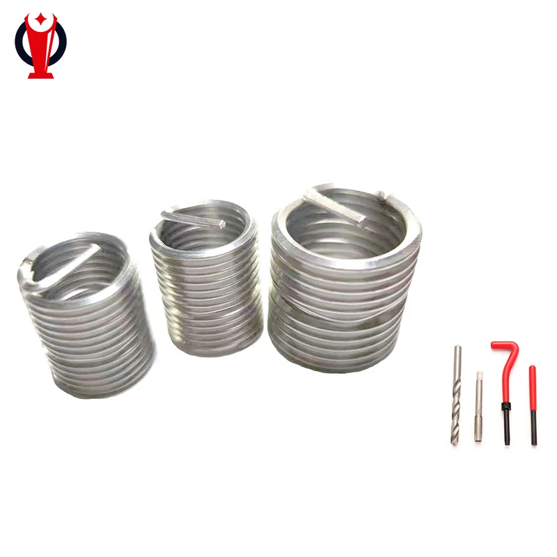 GJB119.2A-2001 CD ST8*1.25*14 Metric Fasteners Screw-Type Threaded Inserts for Machinery Natural Smooth Surface Carton Packing