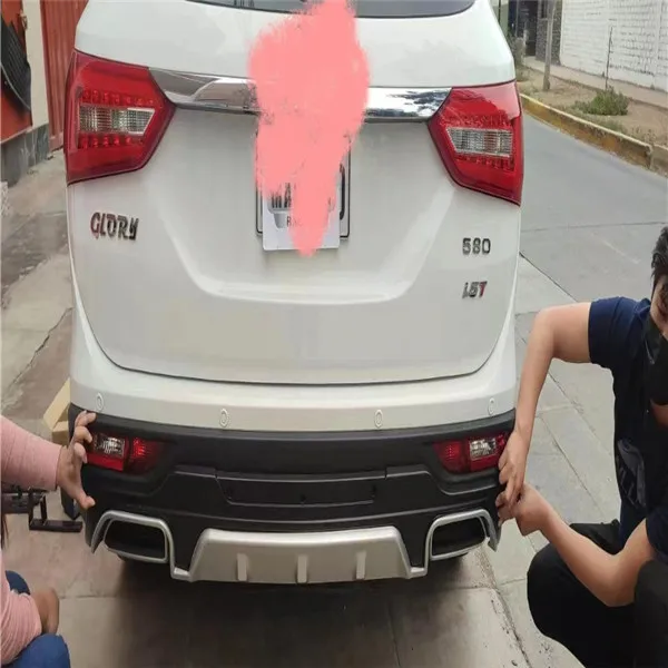 Factory   ABS  FRONT  AND  REAR  BUMPER GUARD  PROTECTION     FOR  GLORY   580  2018