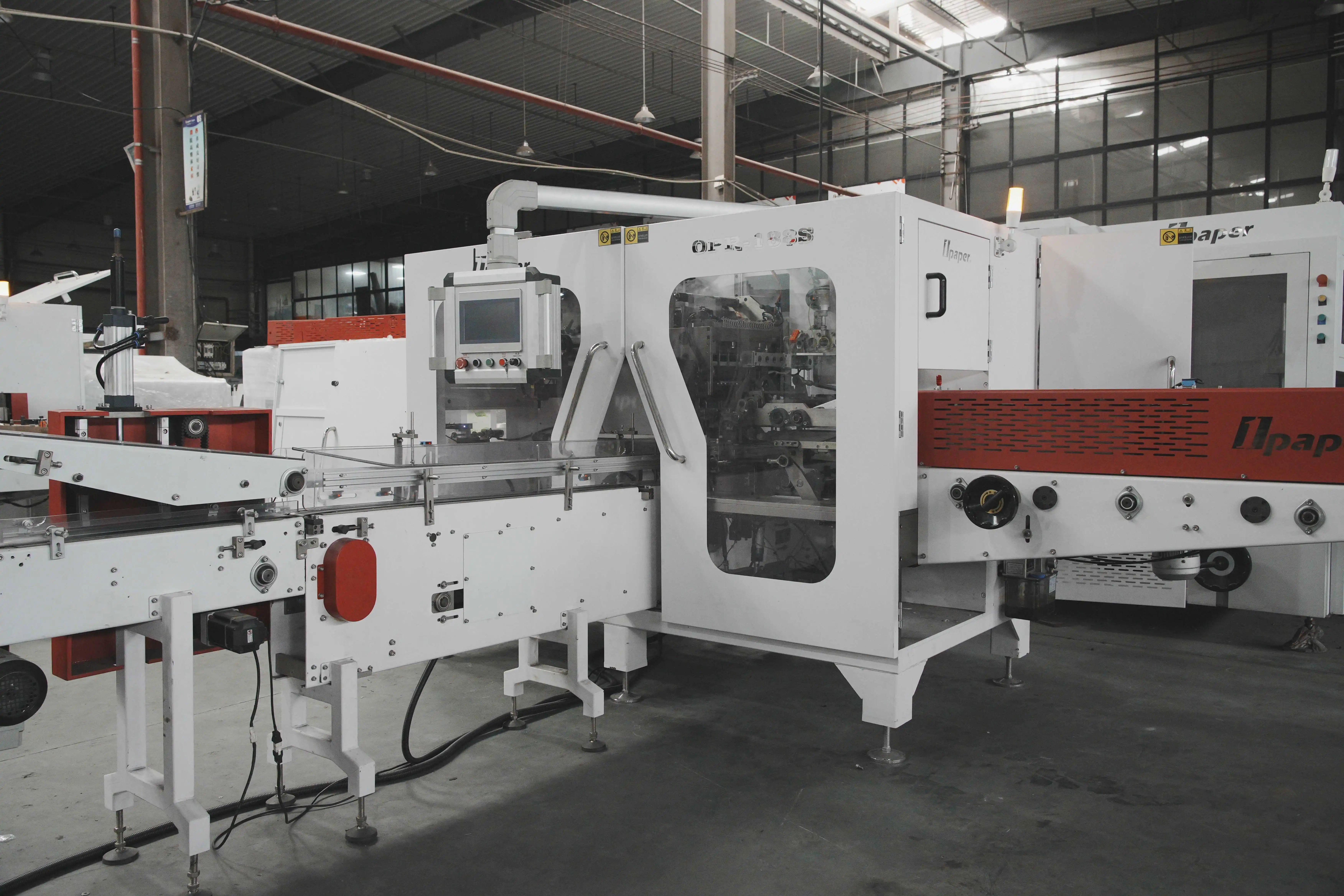 Fully automatic facial tissue packaging machine Chinese packaging machinery facial tissue paper production line