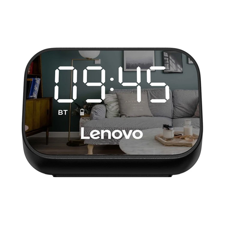 Original Lenovo TS13 Wireless Portable Subwoofer Stereo Speaker Smart Alarm Clock Lenovo Mini Clock