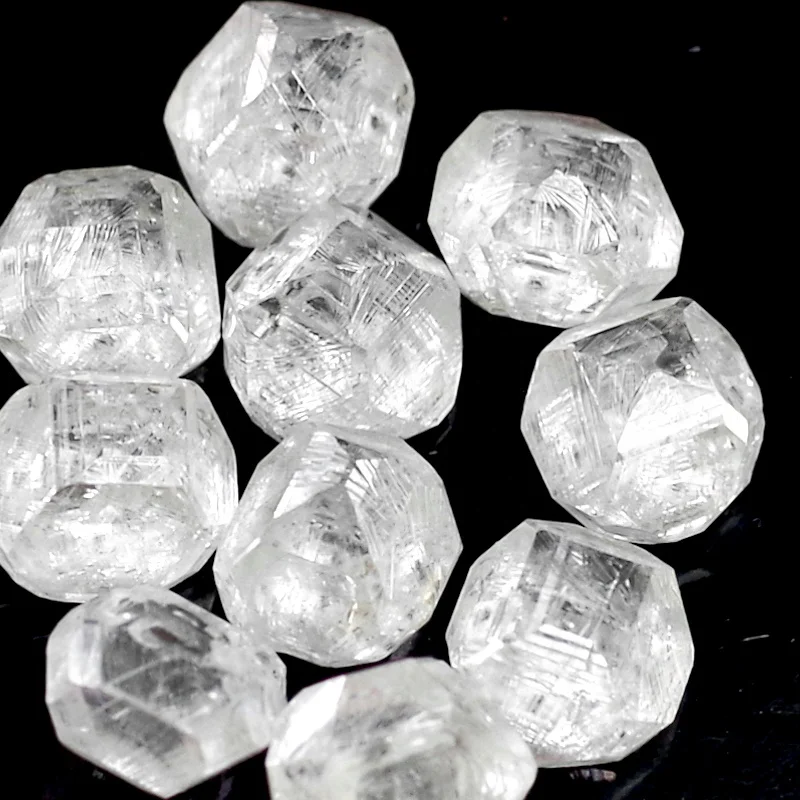 Hot sale raw uncut diamonds per carat vvs diamond industrial diamond price for jewelry