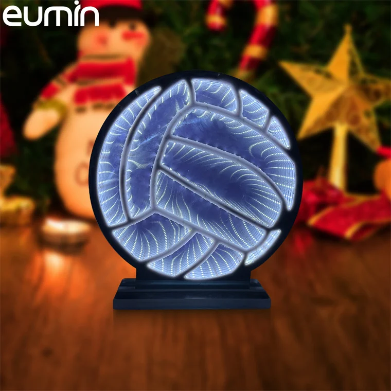 EUMIN Custom Creative Outdoor Led Neon Signs Art Decor Office Decor Led Light Abyss Mirror Sign