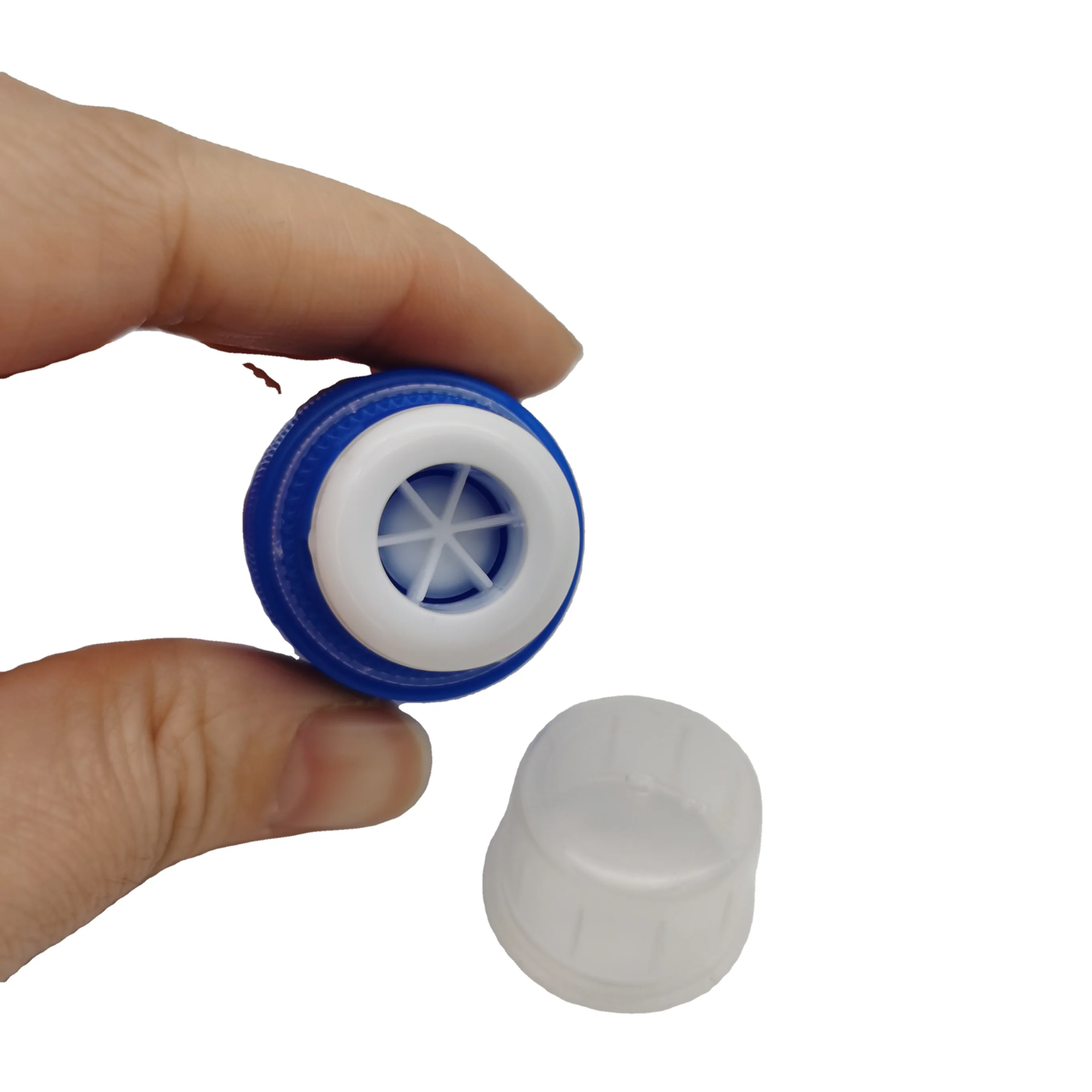28mm Plastic Tamper Evidence Push Pull Cap for Sport Drink Water Bottle