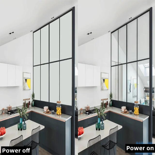 Hot Selling Cheap Switchable Privacy Smart Glass Pdlc Film Factory