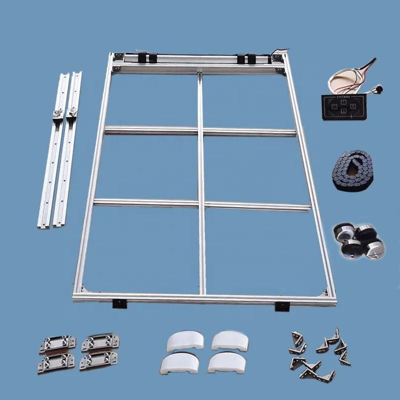 HEYRV High Quality Caravan Electric Aluminum profile Adjustable Intelligence Motorhome Camper Save space Lifting bed