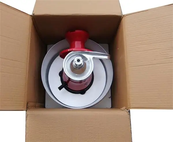 Manual milk cream separator machine