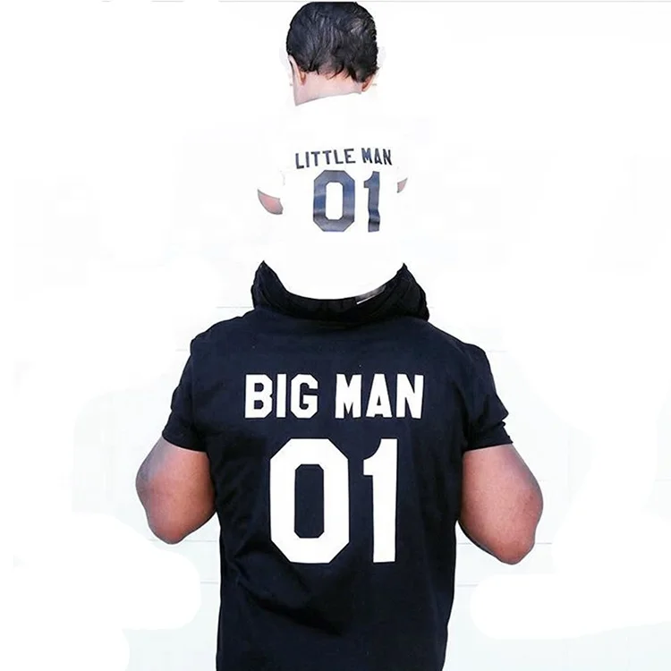 SADI parent-child printed clothing father and son matching clothes family short sleeve shirt kid outfits baby boy t shirt