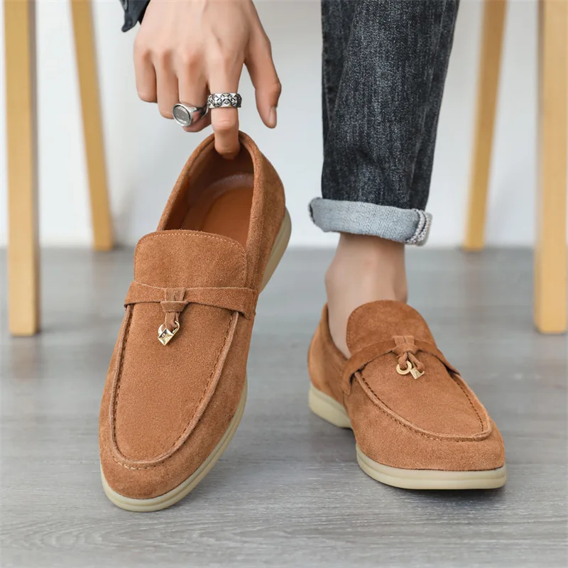 Man Business Shoe Leather Dress Shoes Male Classic Leather Shoes Retro Casual Footwear Comfortable