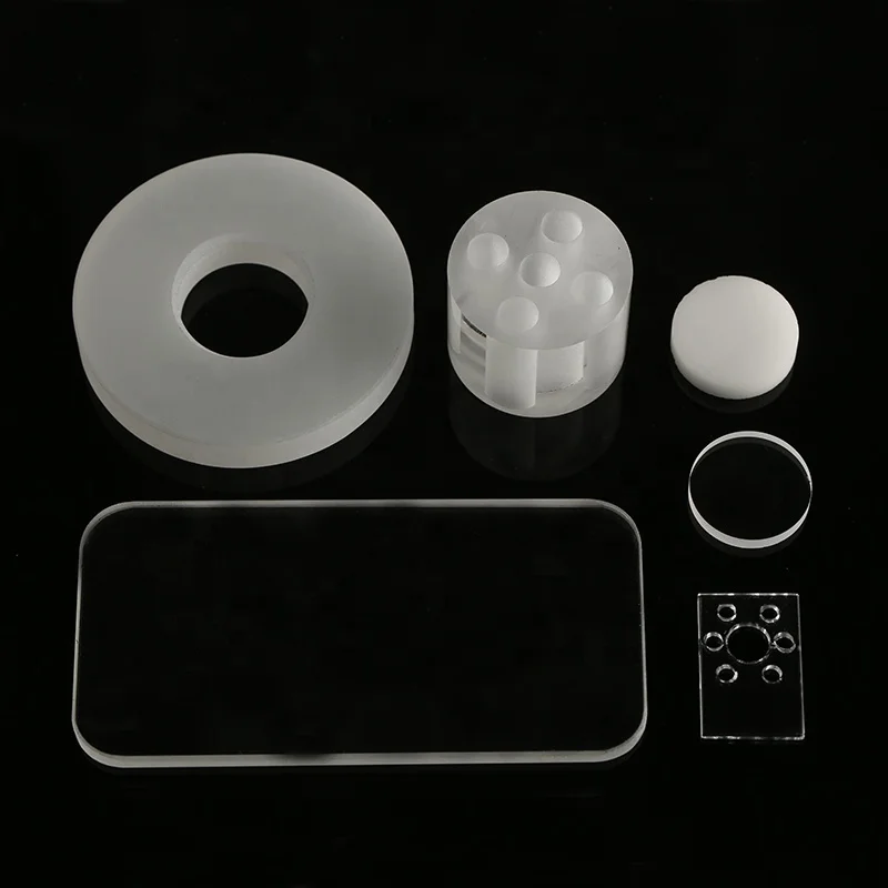 Круглый стеклянный диск высокого давления, прочие кварцевые изделия, Кварцевая стеклянная пластина