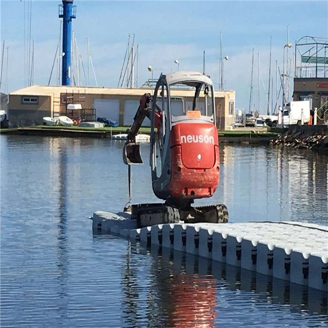 China factory Ocean plastic modular floating pontoon for floating working platform