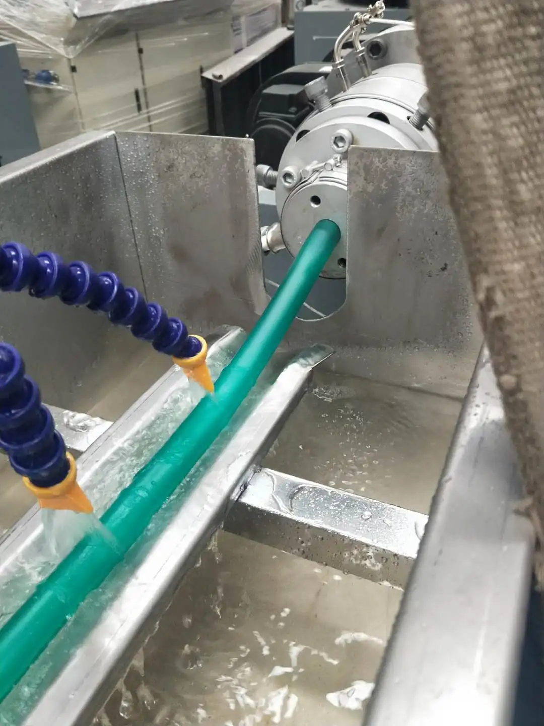 20-50mm Pvc Hose Production Line / Pvc Hose Extrusion Line / Pvc Hose Making Machine Double-screw