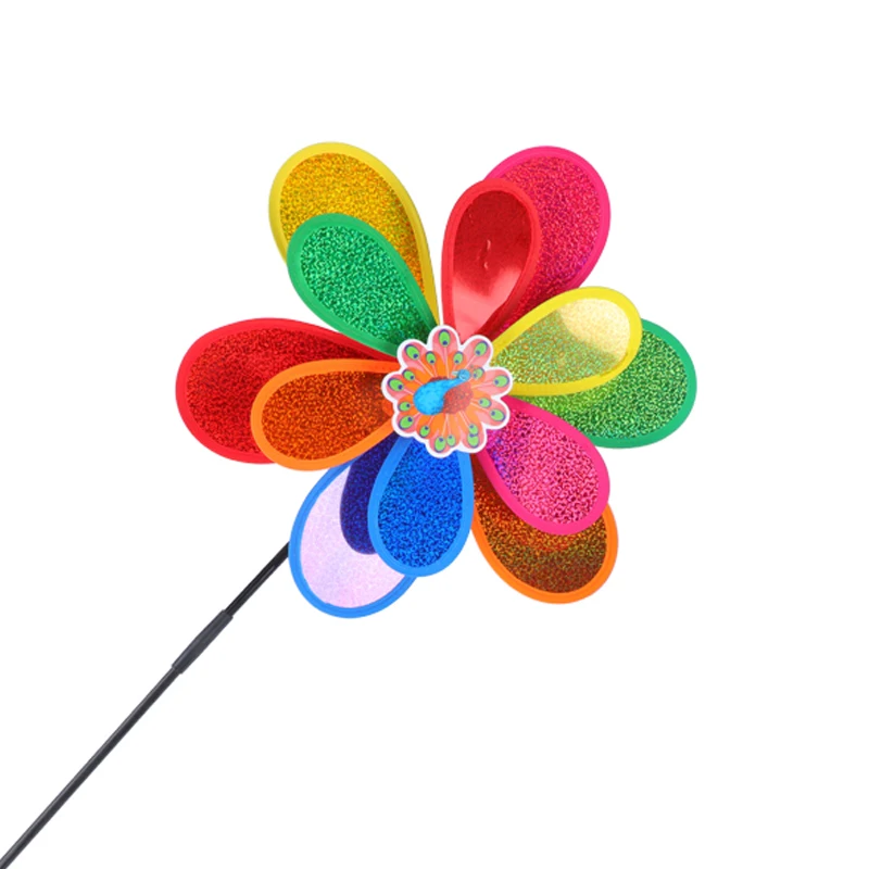 New Promotion Garden Decoration Pinwheel Kids Children Toy Windmill
