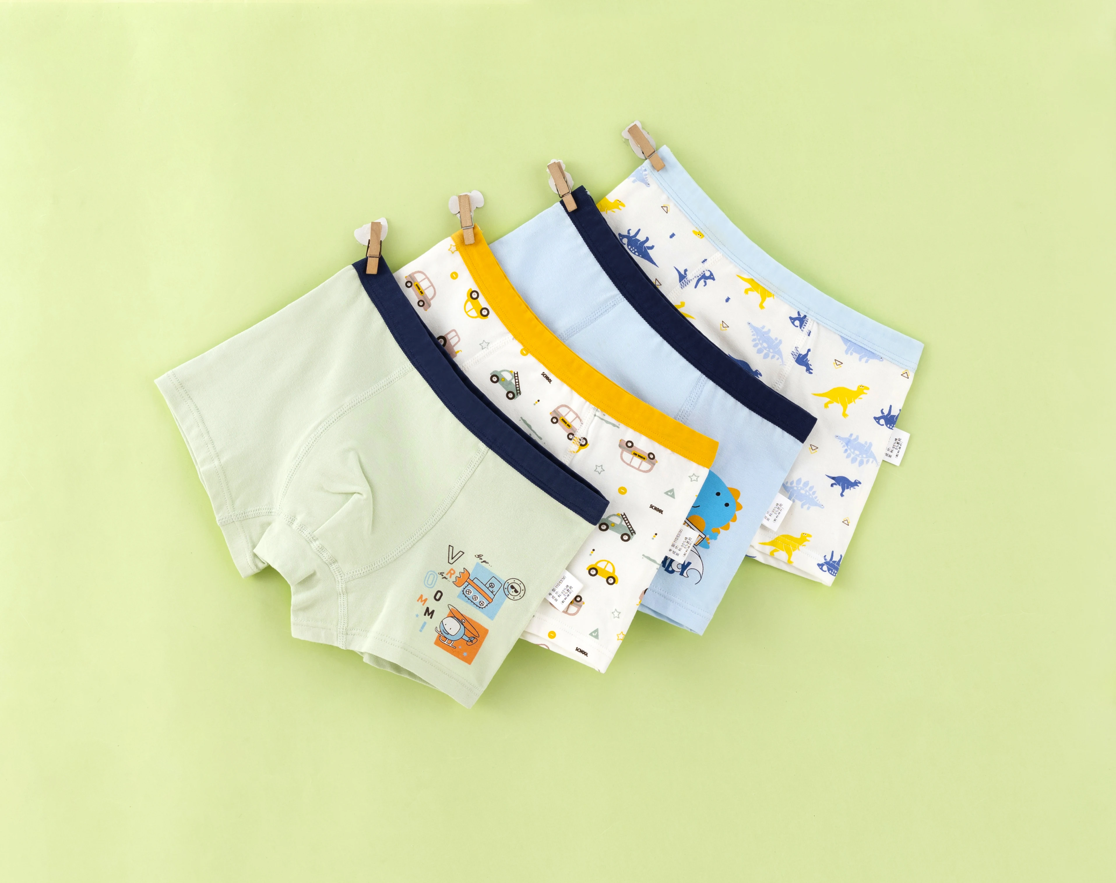 Kids Underwear Boys Children S Panties High Quality Fancy 95 Cotton Sex Cartoon Casual Animals OEM Spandex Style Time Lead Color