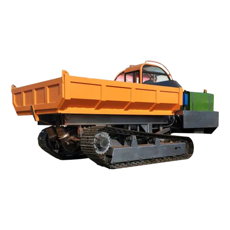 Strong carrying capacity Agricultural crawler dump truck
