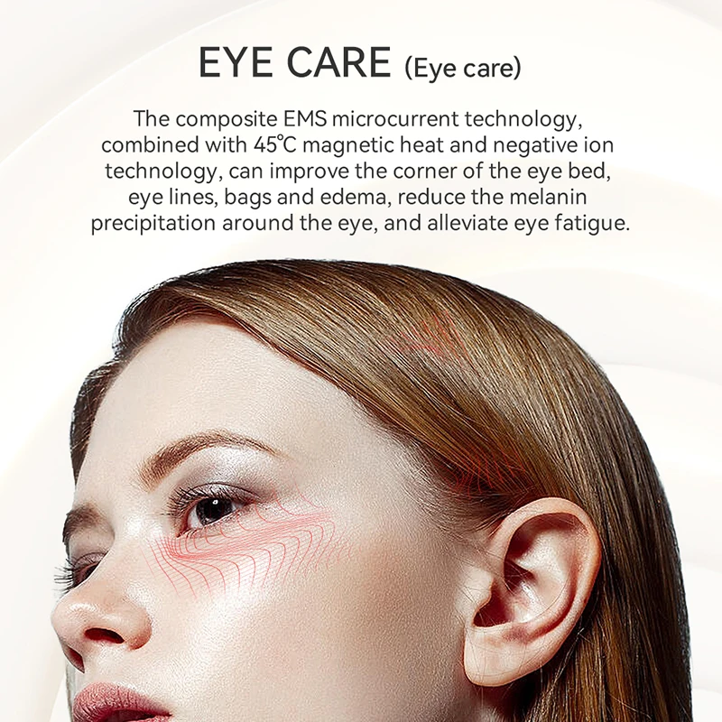 Portable Skin Rejuvenation Moist Face Lifting LED Nutrition EMS RF Beauty Device Facial Beauty Machine