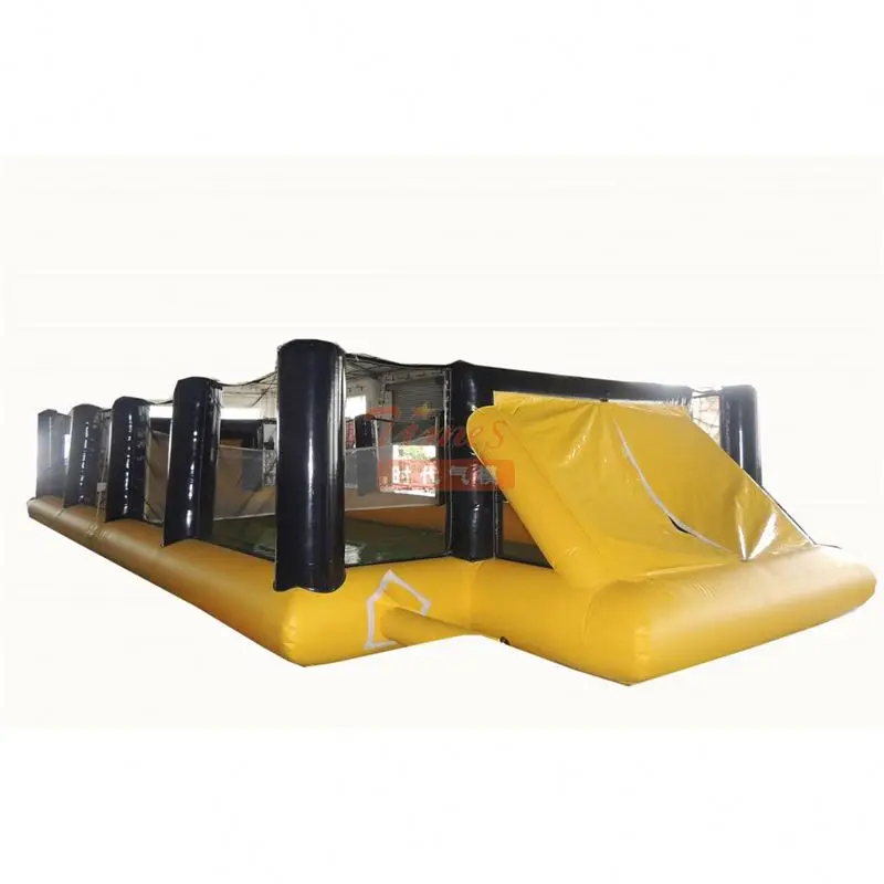 Outdoor  Soccer Arena Sport Game Playground Inflatable Football Field For Kids