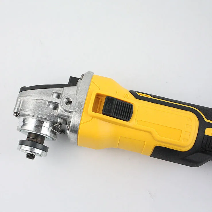 5in High Power Industrial Rechargeable Lithium Cordless Electric Angle Grinder Brushless Portable Polisher Mini Electric Sander