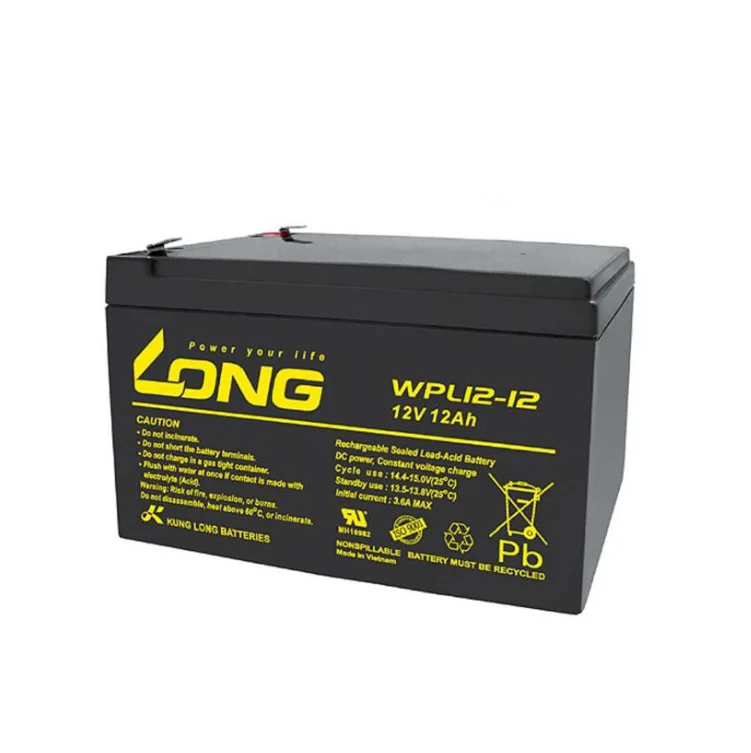 High Capacity Deep Cycle Rechargeable Battery 12V 65AH Lead Acid Battery