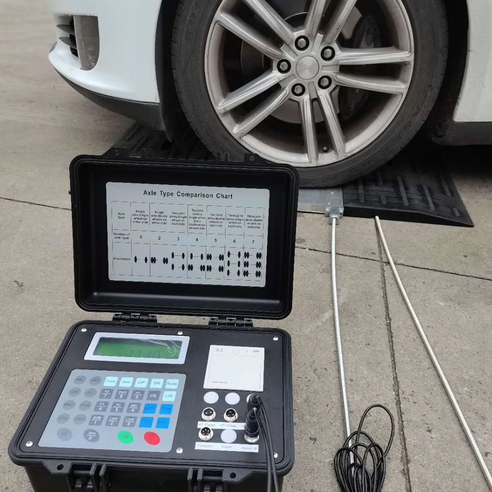 Vehicle Car Dynamic Balance System Weigh Pads Portable Truck Axle Weighing Load Scale