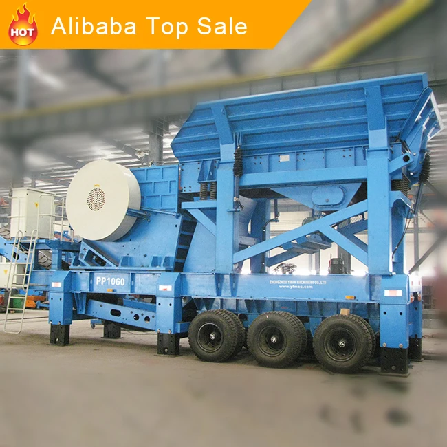 Production Line Station China Track Crush Plant Mobile Jaw Crusher